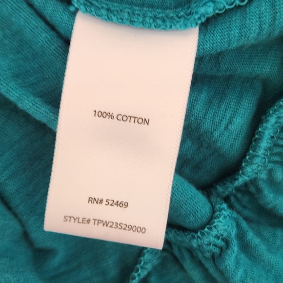 The Pioneer Woman Teal Dress Size L Euc - Picture 4 of 4